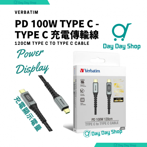 4 Port 200W PD 3.0 & QC 3.0 GaN Charger (AC Power Cord) - Verbatim Hong Kong
