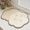 Diatomite Placemat Kitchen Mat - Beige Edge Cutlery Pattern