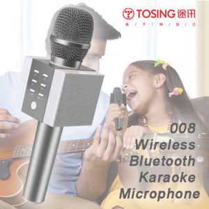 Tosing TOSING 008 Wireless Bluetooth Karaoke Microphone SILVER