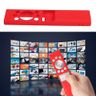 Nightglow Blue blue TV Remote Control Cover Soft Silicone Protective Case for Samsung TV BN59
