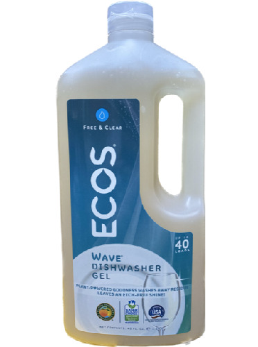 ECOS 有效環保洗碗碟機專用清潔液 - 無味