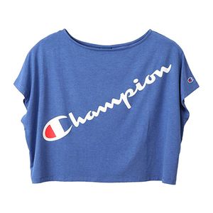 Women's Script Logo Crop T-Shirt CW-RS305