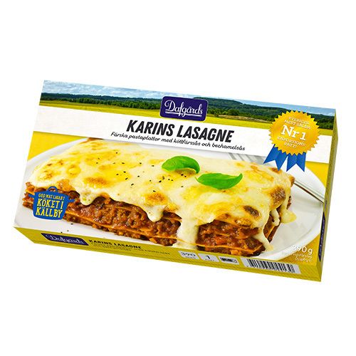 Karin's  Lasagna (Single Served) 390g (Frozen-18°C)