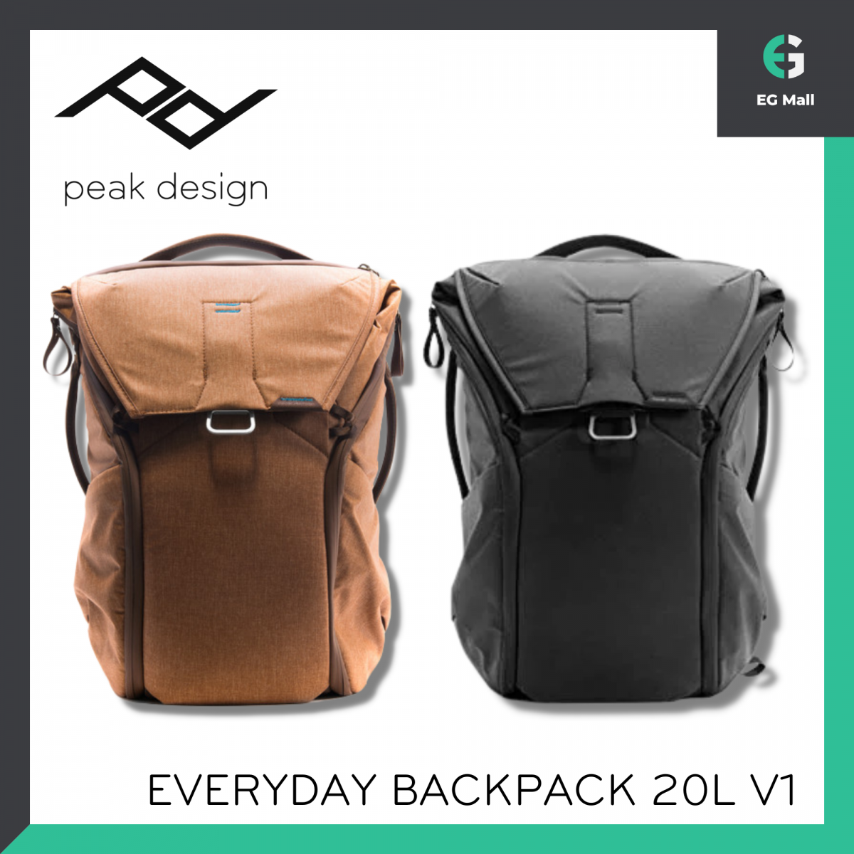 peak design | Everyday BackPack 20L 黑色V1 手提電腦相機攝影多功能