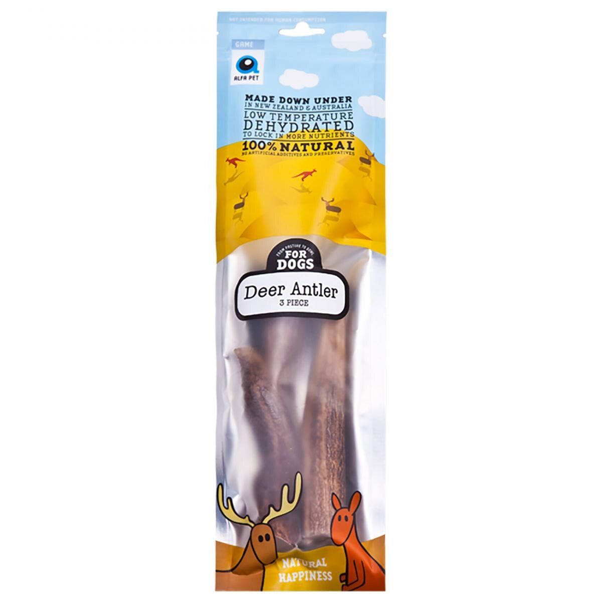 Natural Treat Game Series Deer Antler 3 PC (S) 120G 