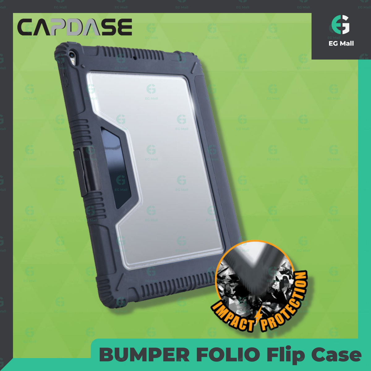 CAPDASE | BUMPER FOLIO Flip Case for 8.3-inch iPad mini 6 / Mini 7 (A17 ...