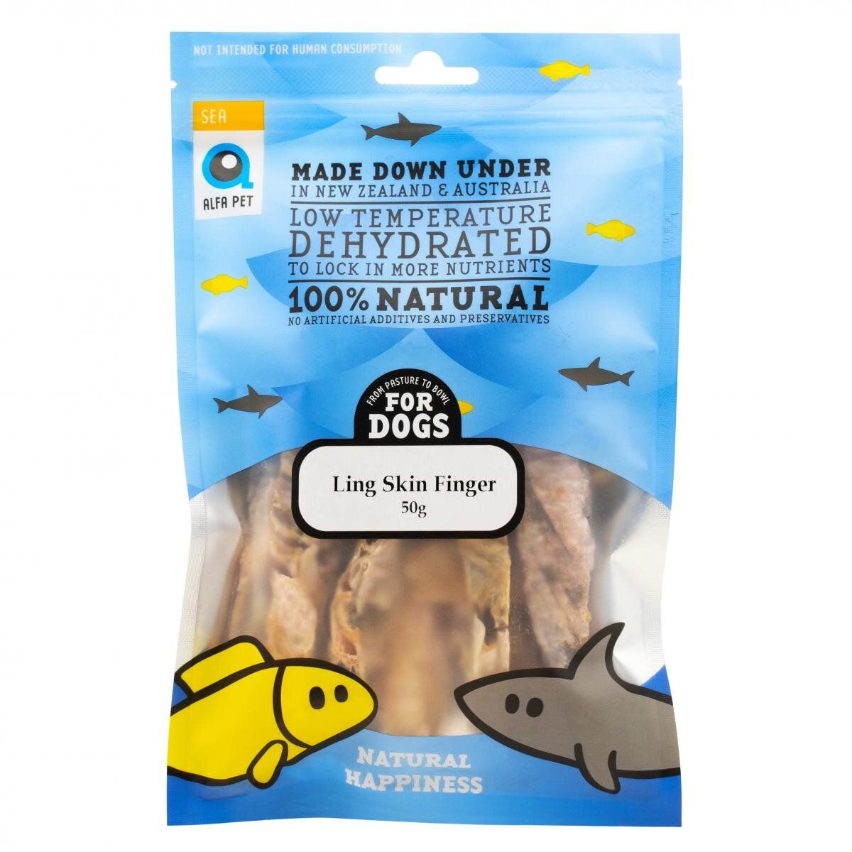 Natural Marine Cod Fish Strip 50g  