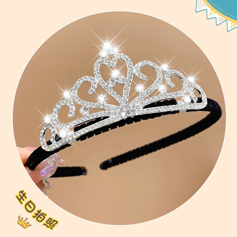 女童皇冠髮箍王冠頭箍髮飾(18#平秋)