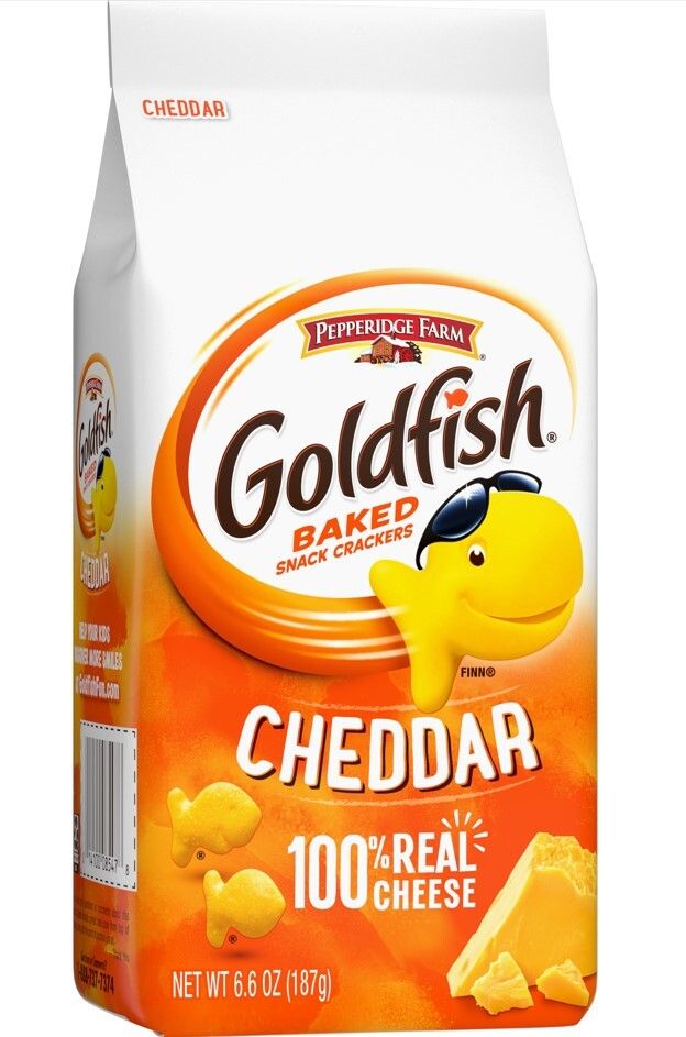 Goldfish Cheddar Cheese Baked Snack Crackers