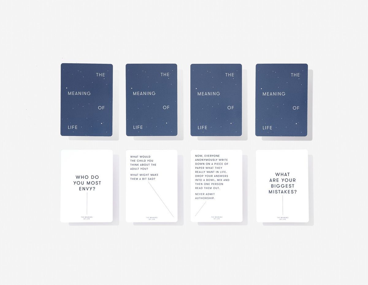 THE SCHOOL OF LIFE | The Meaning of Life Cards|卡牌遊戲 | HKTVmall 香港最大網購平台