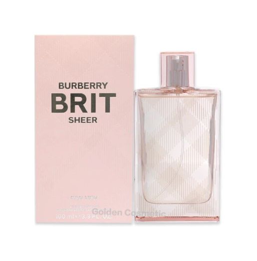 Burberry | Brit Sheer EDT Eau De Toilette 100ml New Packaging | HKTVmall  The Largest HK Shopping Platform