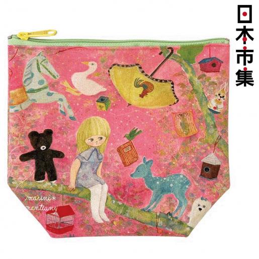 日本市集| 日本Ecoute! Marini M Pink Float 女生日本製迷你收納拉鍊