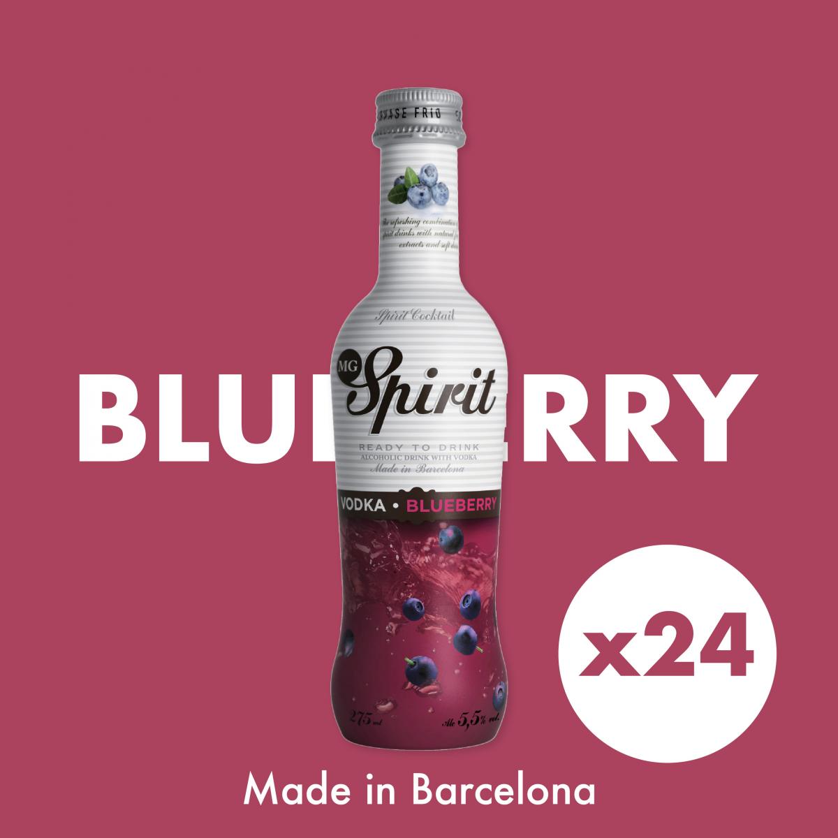 MG 藍莓伏特加  275ml (24支)