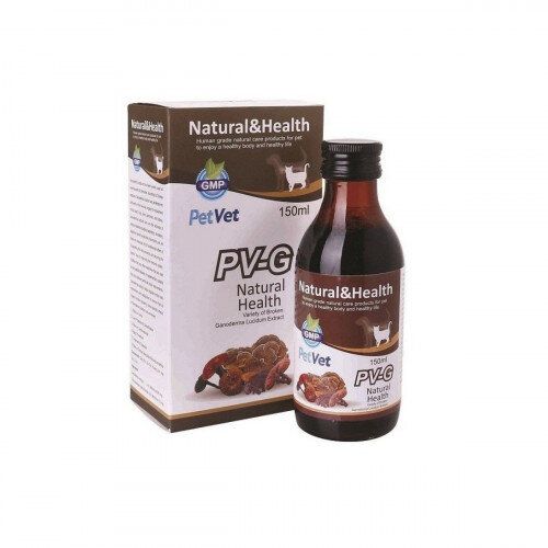 PetVet PV-G 150ML Variety of Broken Ganoderma Lucidum Extract  (EXP: Apr-2028)