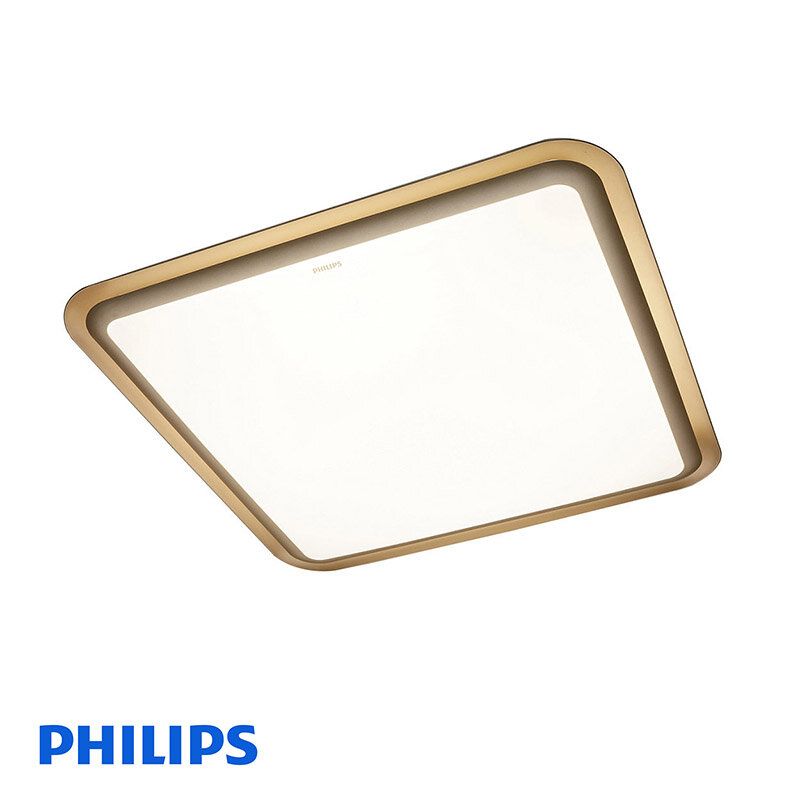 Philips CL825 40W 27-65K 金色(SQ方形) 燈飾 天花燈 (Gold) (ON-OFF Switch Colour Temp.)