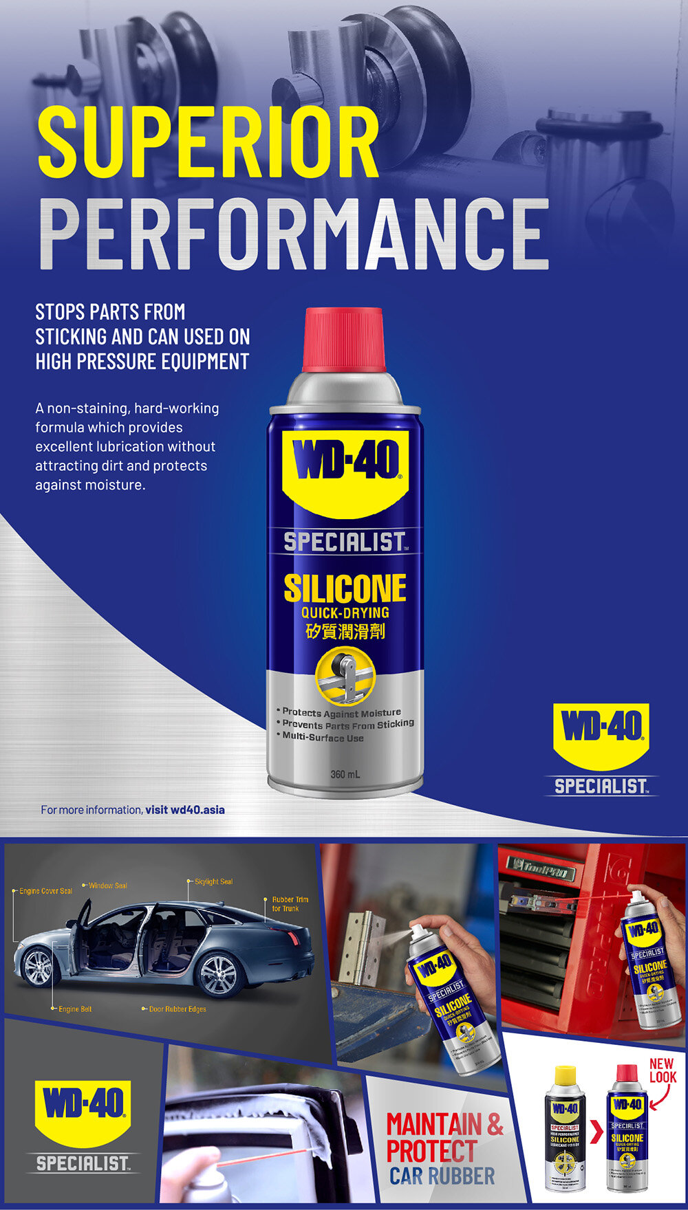 How To Protect Your Vehicles Rubber Seals - WD-40 Specialist