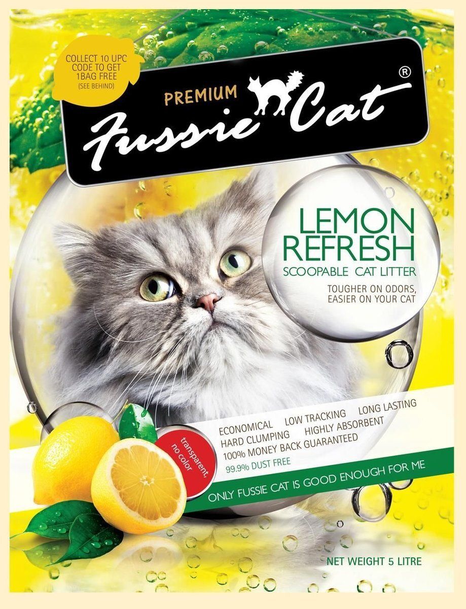 Lemon Refresh Scoopable Cat Litter 5L