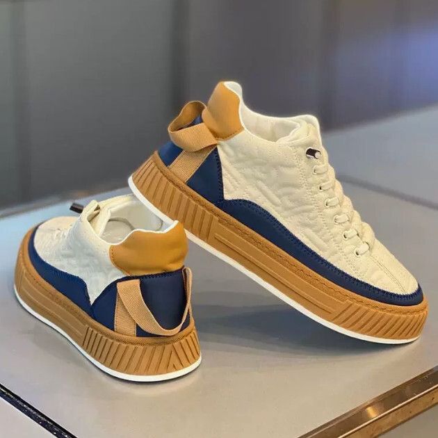 休閒板鞋【白色】尺碼【39碼-44碼】【下單後聯絡客服確認發貨尺碼】#F004008699