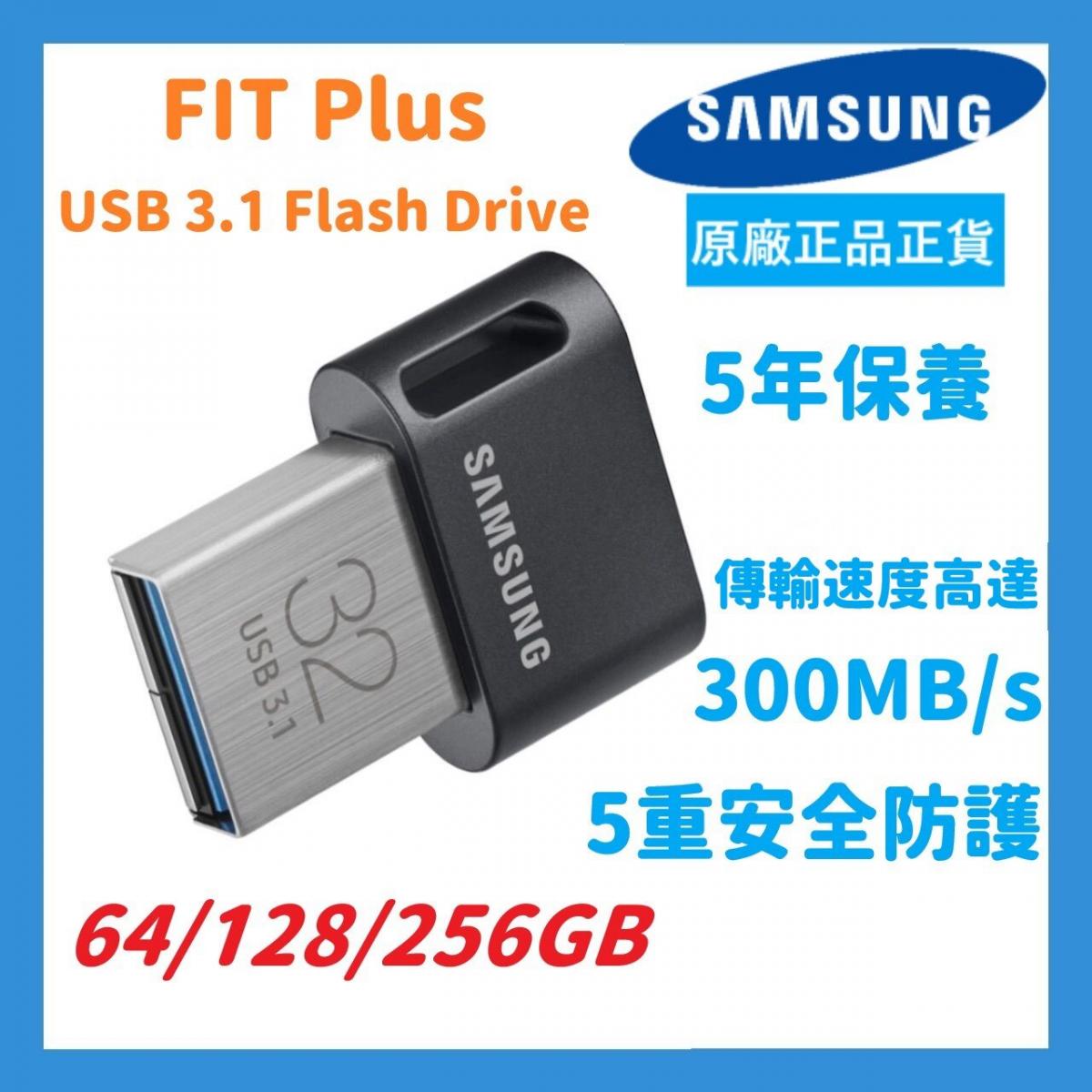 128GB FIT Plus USB 3.1 Flash Drive (MUF-128AB/APC) - Original goods