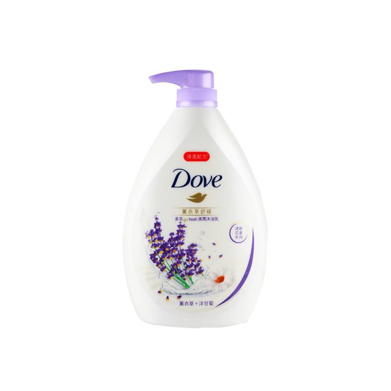 DOVE 多芬 薰衣草舒緩沐浴乳 1L（4710094111105）