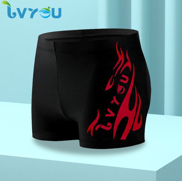 平角泳褲【L-4XL】【8701-2#平角紅標單褲】(下單後聯絡客服確認發貨尺碼) #H246026091