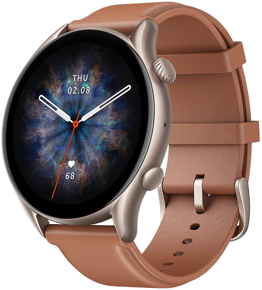 Amazfit | GTR 3 Pro 運動智能手錶｜國際版｜GPS｜音樂｜21天續航｜健康管理｜壓力監測｜睡眠監測｜免提通話｜150種運動｜ |  顏色: 啡色| HKTVmall 香港最大網購平台