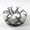 Plush Round Pet Sleeping Nest Bed-Black