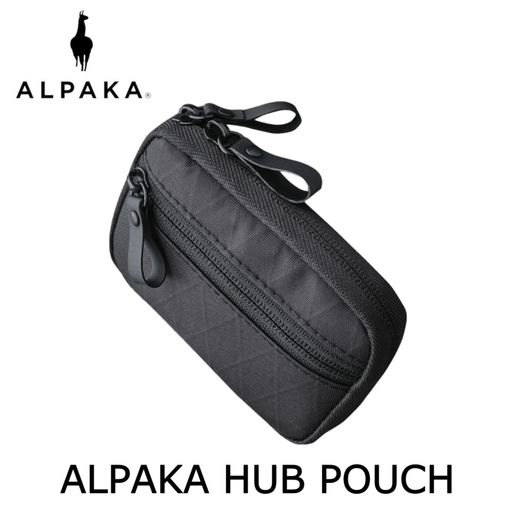 ALPAKA | HUB POUCH - Black X-Pac VX42 | Color : Black | HKTVmall 