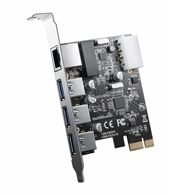 USB 3.0+ Network Combination Card 2 Year Warranty [PNU-3A1R]