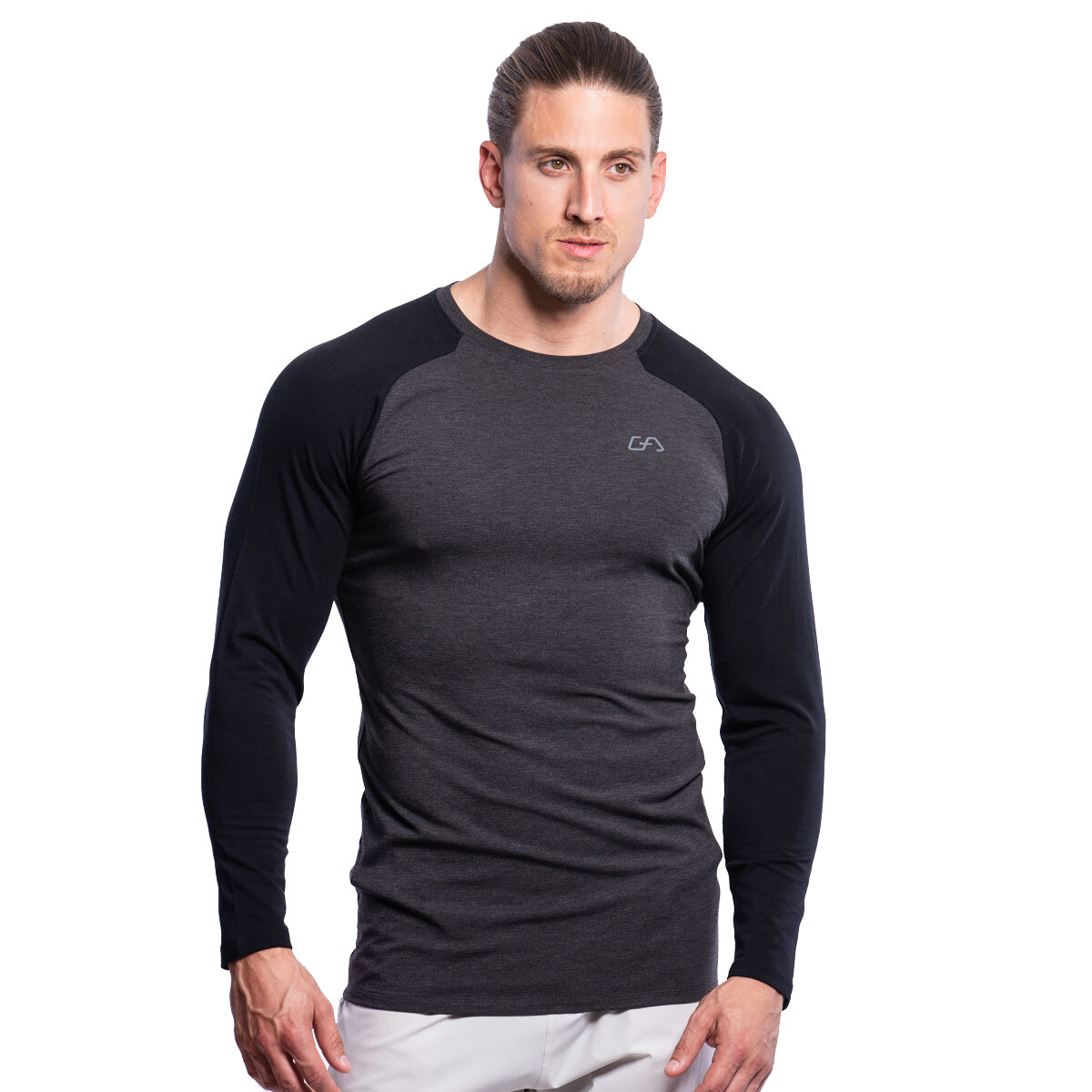 Shop Men's Long Sleeve Black Sports T-Shirt - Stay Cool and Stylish on the  Field