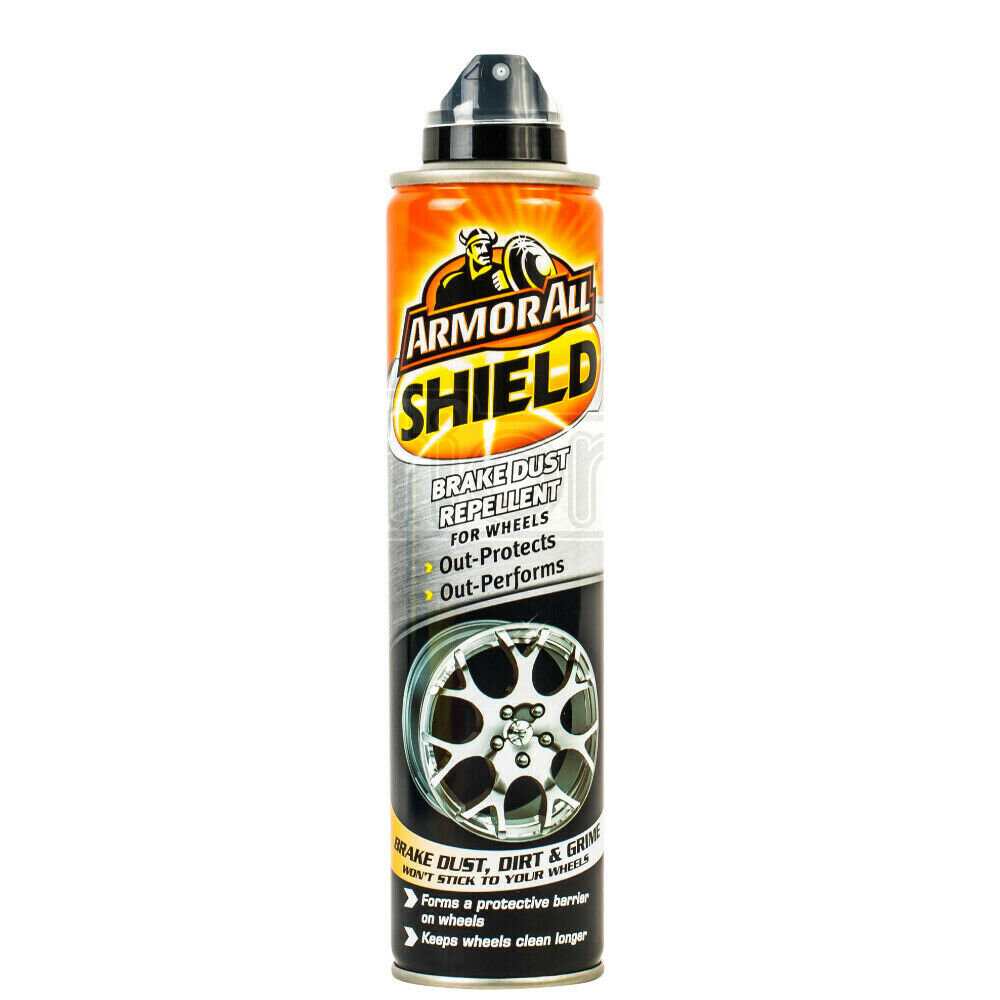 SHIELD Brake Dust Repellent Polish Wax Alloy Wheels Barrier Protector 300ML  (5020144800927)