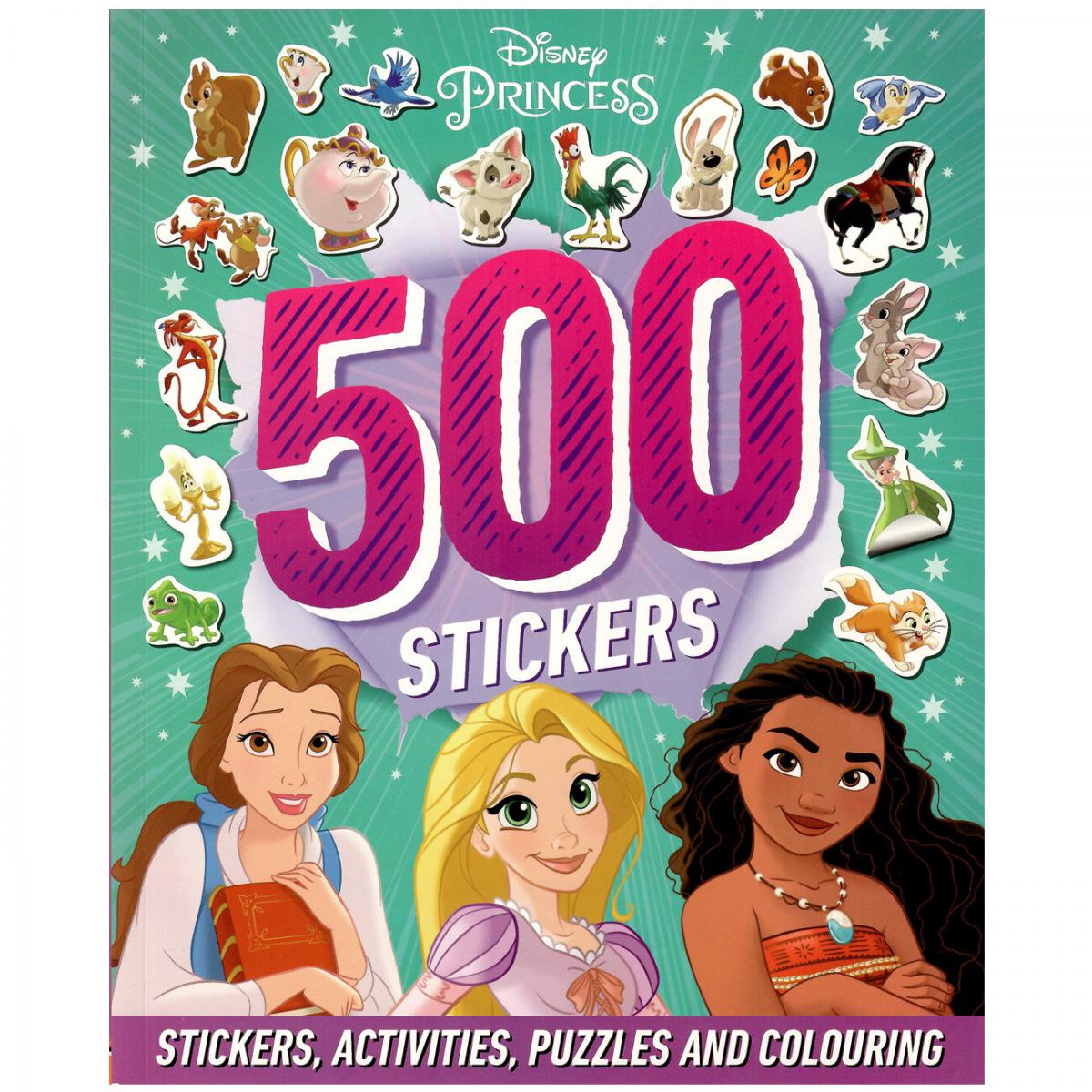 Disney Princess 500 Stickers activity book (parallel)