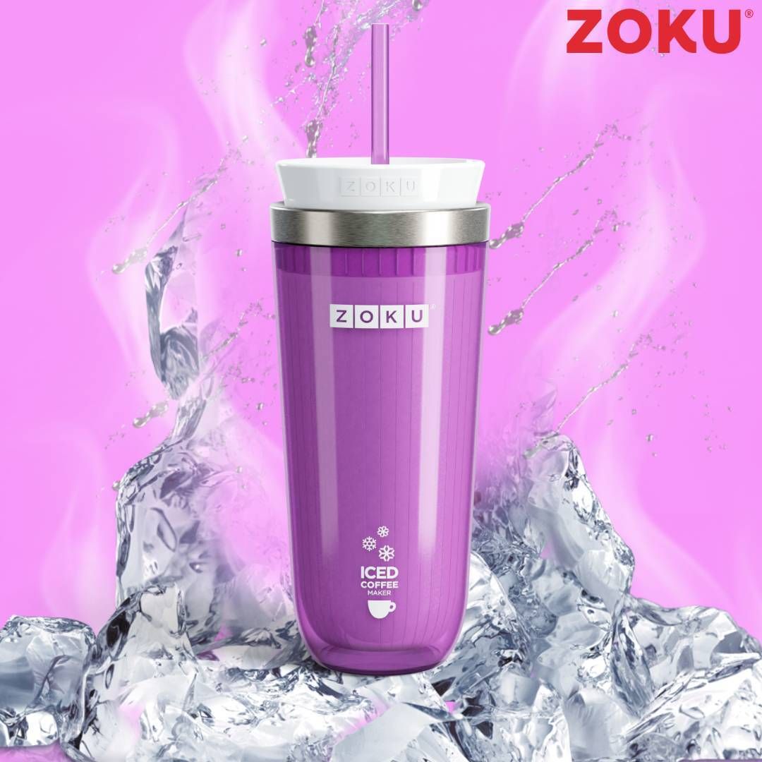 Zoku Purple Iced Coffee Maker