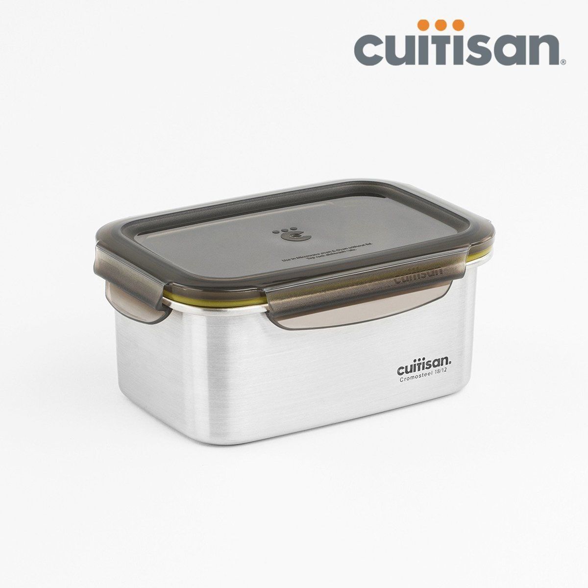 Signature 1010ml Stainless Microwave-safe Container Rectangle No.6 (Made in Korea)