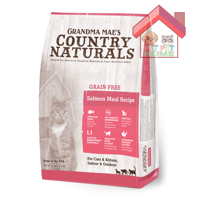 Grain Free Salmon Meal Recipe for Cats & Kittens (Red color) 03lb (CN0161)