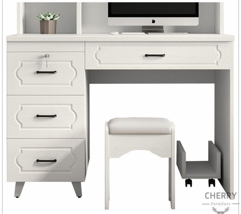 Cherry Furniture | Computer Desk Book Desk Simple Office Desk Bookcase ...