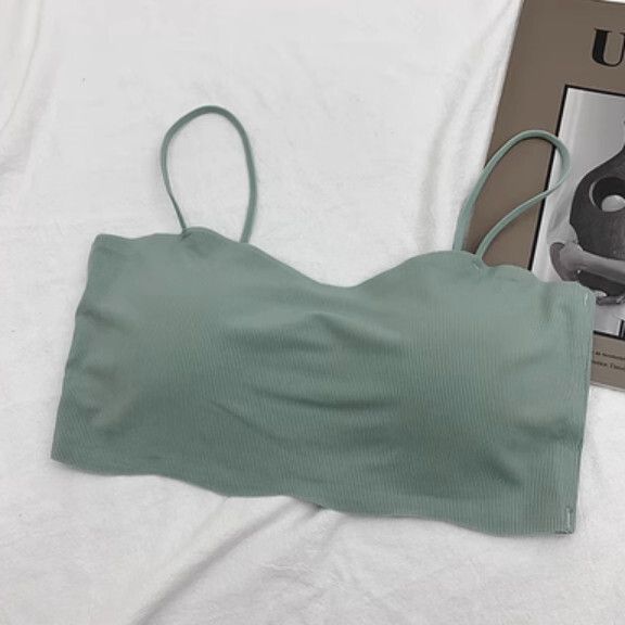 冰絲聚攏裹胸內衣（綠色）【均碼】#F148048682