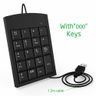 Numeric Keypad USB Portable Number Pad for Laptop Desktop [Parallel Import]