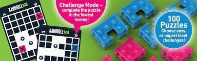 Kanoodle: Over 100 brainteasing puzzles in a portable travel size.