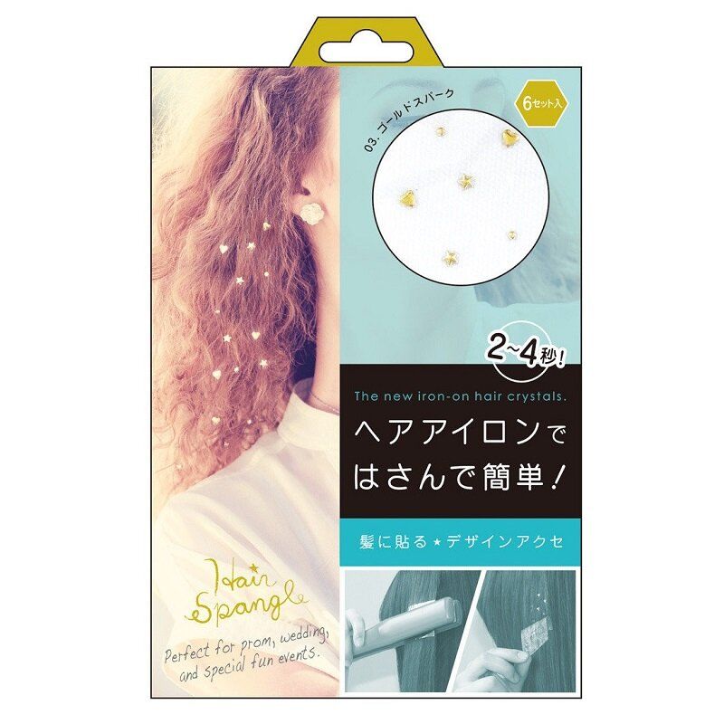 日本頭髮亮片燙片 滿天星 頭髮造型 HSP782