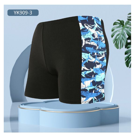 成人平角寬鬆保守泳褲【L-2XL碼】【YK909-3】(下單後聯絡客服確認發貨尺碼) #H161023613