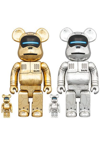 MEDICOM TOY - BE@RBRICK SORAYAMA × BABY MILO(R) 100％ &amp; A BATHING APE® × HAJIME SORAYAMA BABY MILO® BE@RBRICK – uk