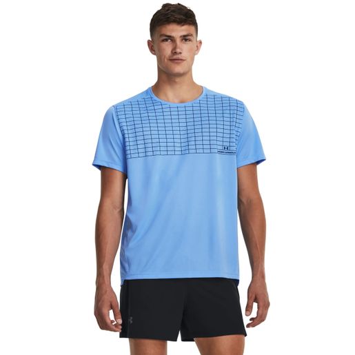 Under Armour Men s UA Speed Stride Graphic Short Sleeve Color Blue Size SM HKTVmall The Largest HK Shopping Platform