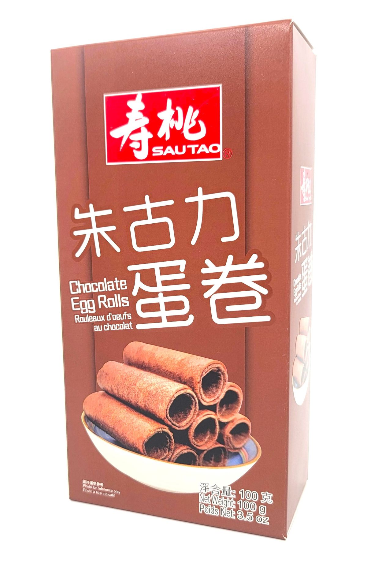 (組合)壽桃朱古力蛋卷 100克 2件