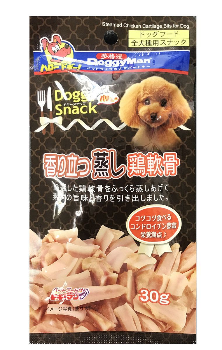 Steamed Chicken Cartilage Bits For Dog 30g 