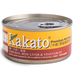 雞 牛肝 蔬菜 寵物罐頭170g [貓狗適用]