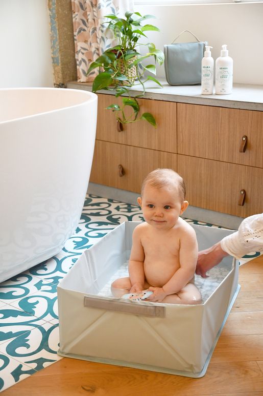 Pop up baby bath sales tub