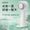 Semiconductor Refrigeration Technology Handheld Ice Sensing Fan - Green