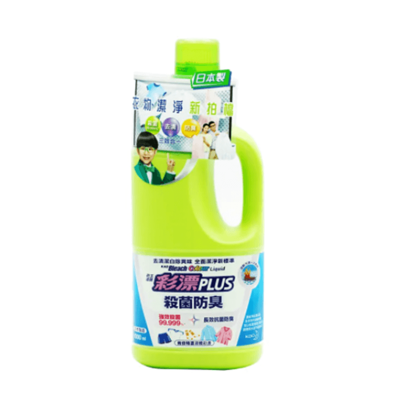 花王 液體彩漂殺菌防臭ＰＬＵＳ 1000ML（4901301338358）