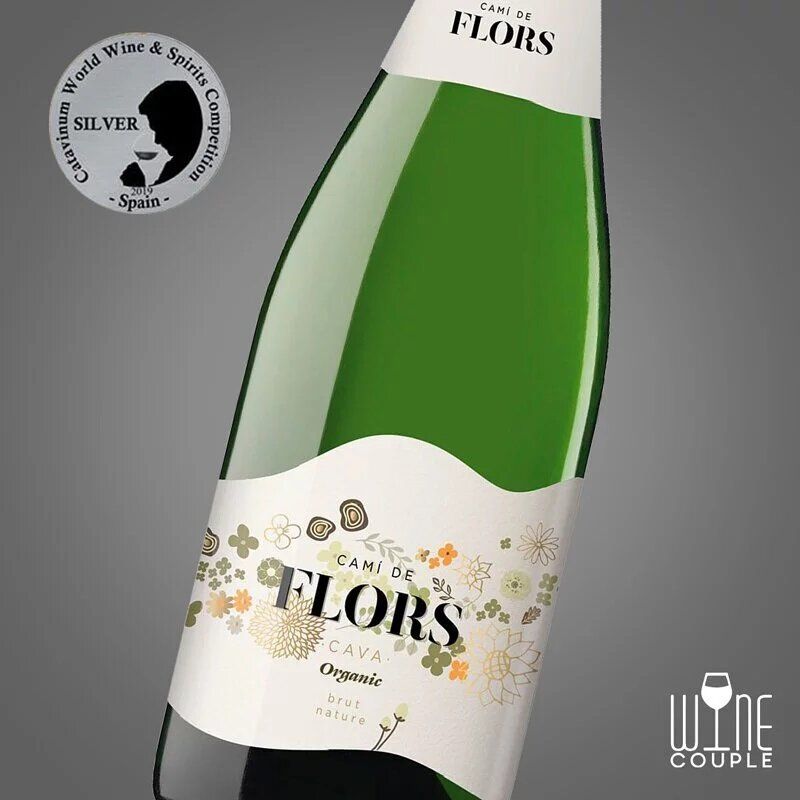 CAMI DE FLORS Organic Cava Brut 西班牙有機 Cava 氣酒 (黃花)
